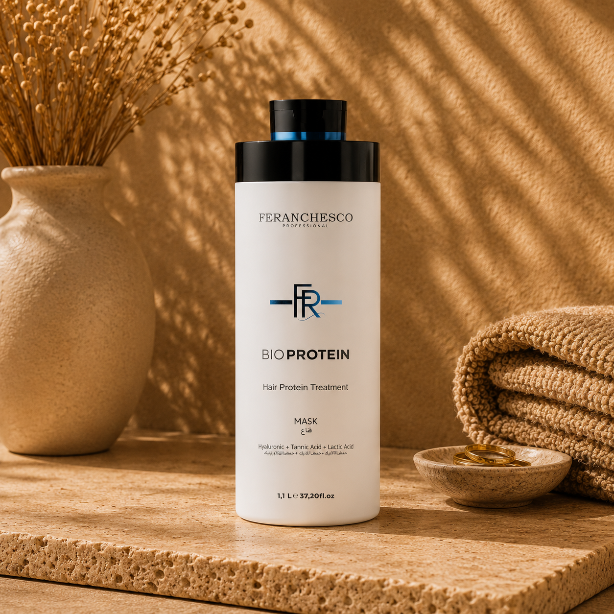 Bio Protein Hair Treatment | Anti-Frizz Protein Therapy for Hair - (1.1L)