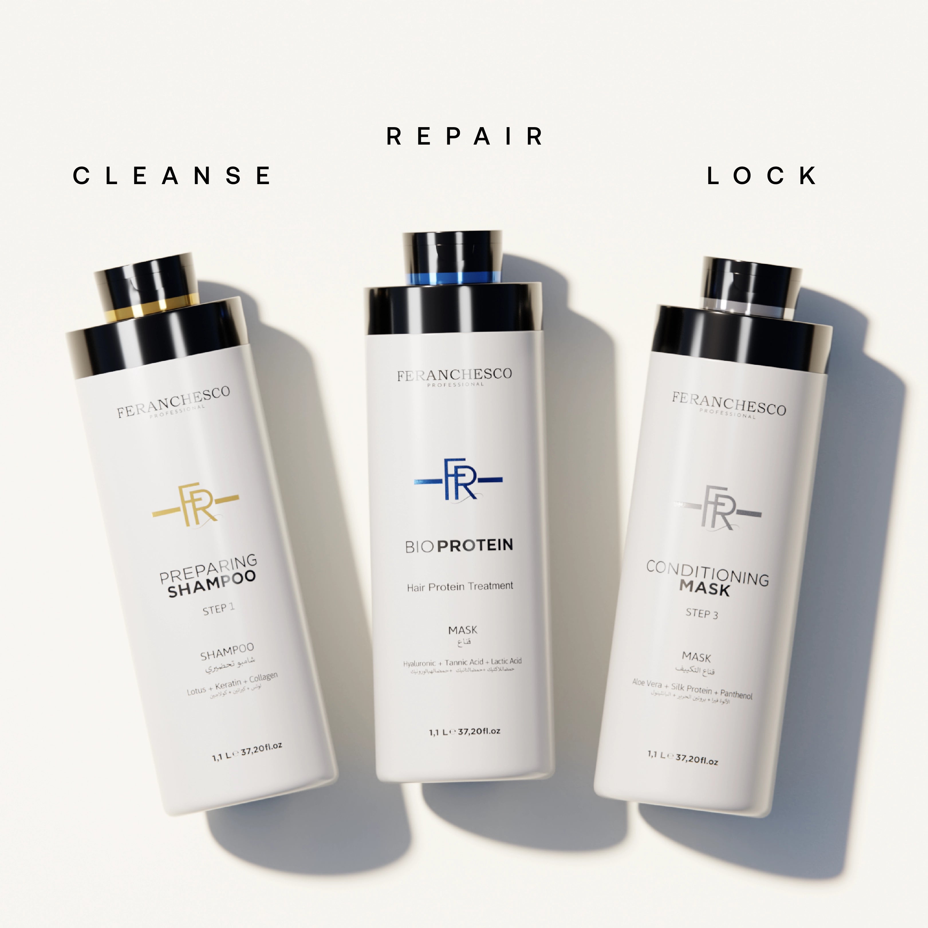 Bio Protein Hair Treatment | Anti-Frizz Protein Therapy for Hair - (1.1L)
