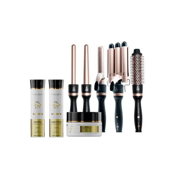Luminous Flux Collection For All Hair Lengths, Heat Styling, Brittle Strands & Texture Control