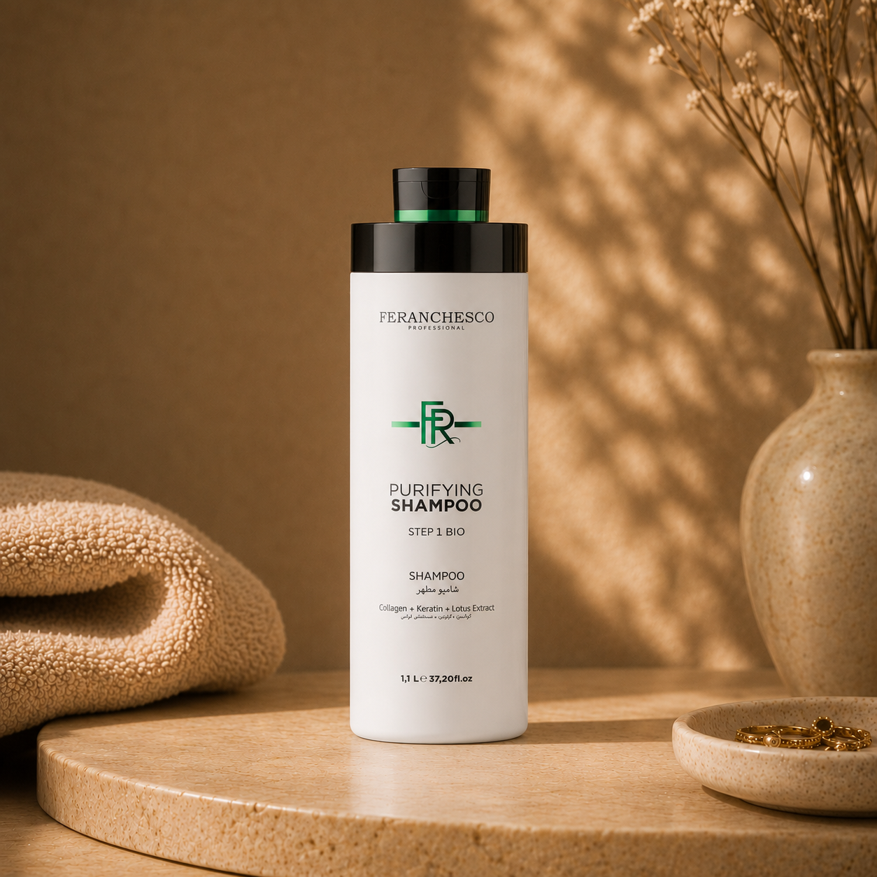 Purifying Shampoo for Hair Care for Protein Treatment - (1.1L)