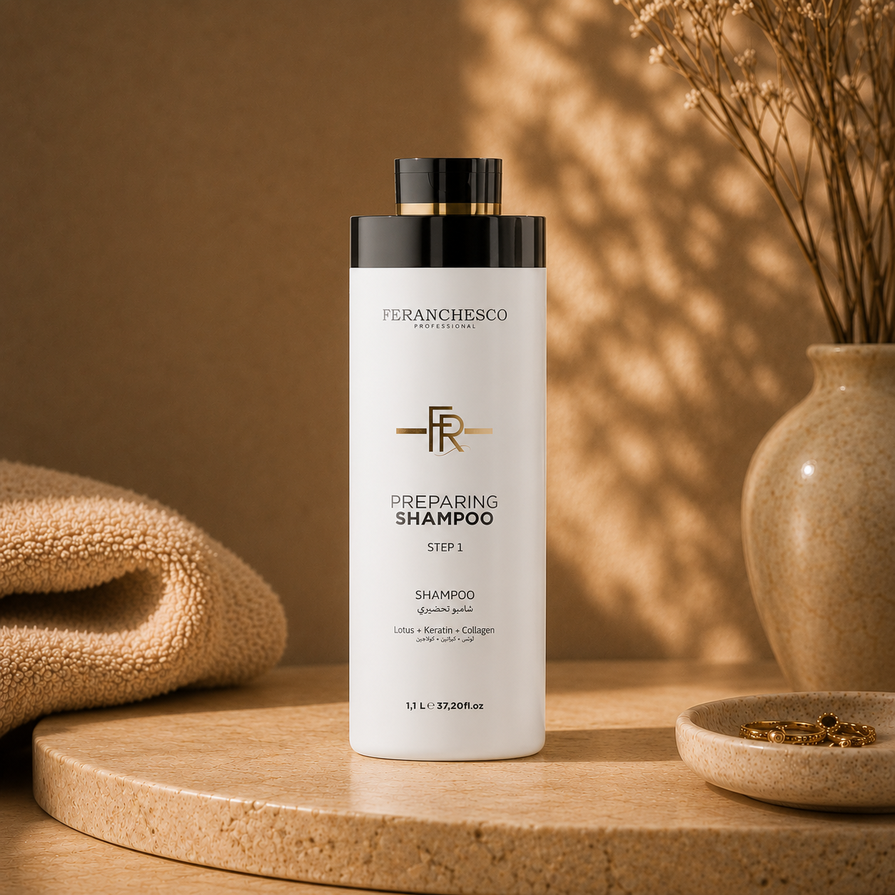 Step 1 Preparing Shampoo - Clarifying Pre-Treatment for Protein (1.1L)