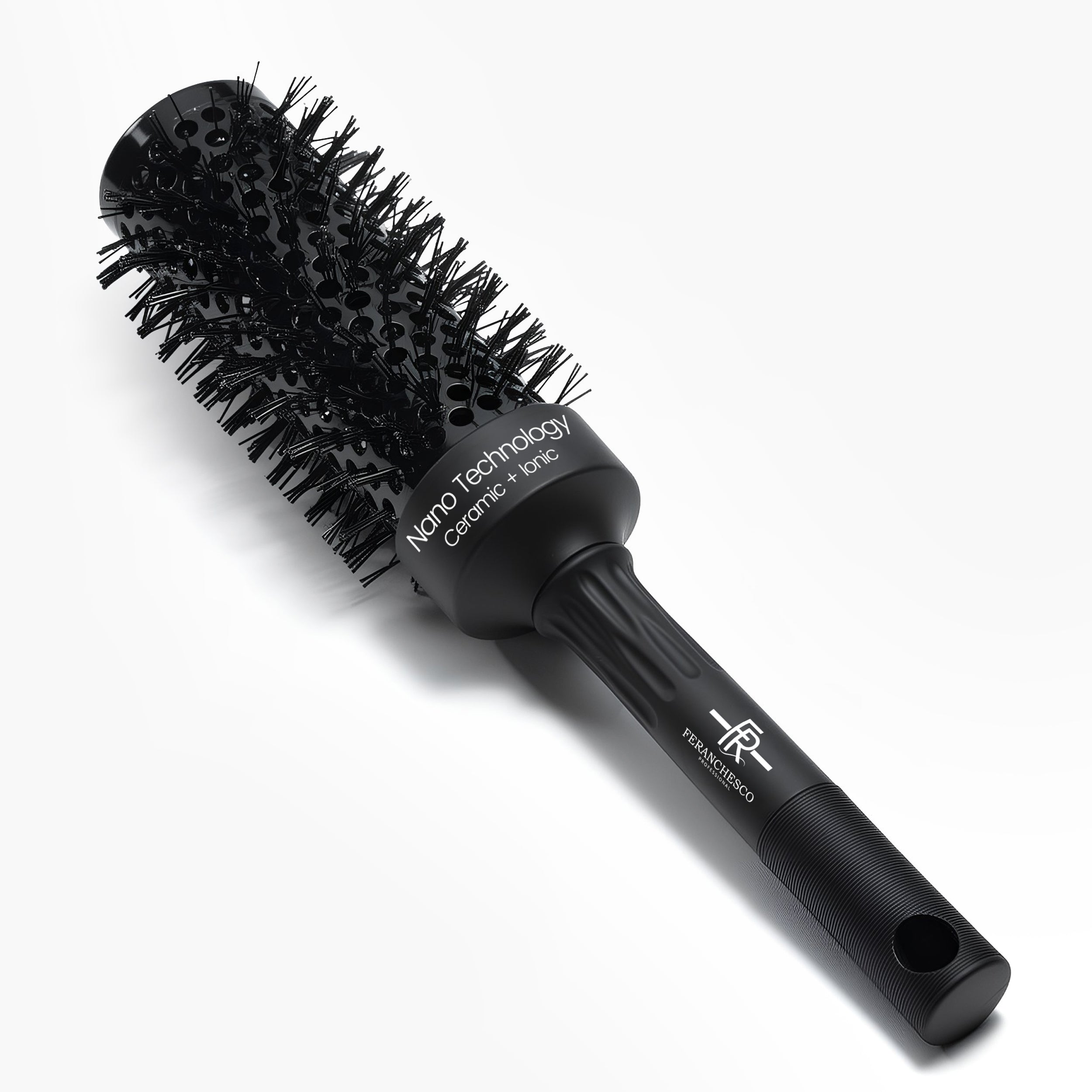 Round Hair Brush with Nano Technology – Ceramic &amp; Ionic #43