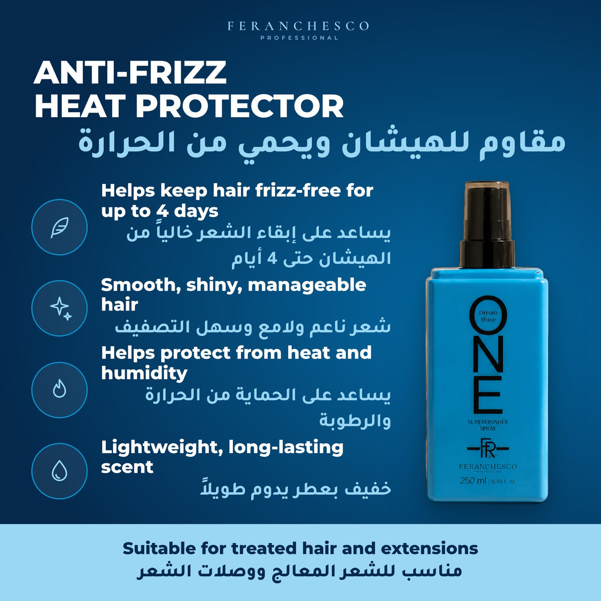 Feranchesco One Dream Shine 250ml – key benefits
